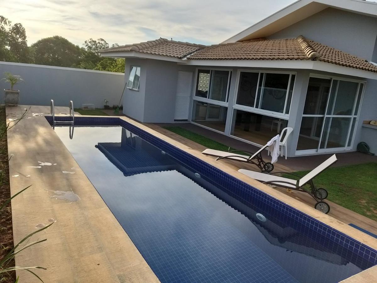 Casa Piscina Climatizada Santa Barbara Resort #Casadecampo131 Águas de Santa Barbara Exterior foto